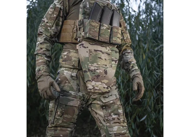 Фартух M-Tac протиуламковий Laser Cut Multicam Фото 2